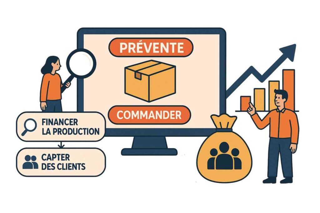 Exemple de prévente produit ou service avant lancement officiel