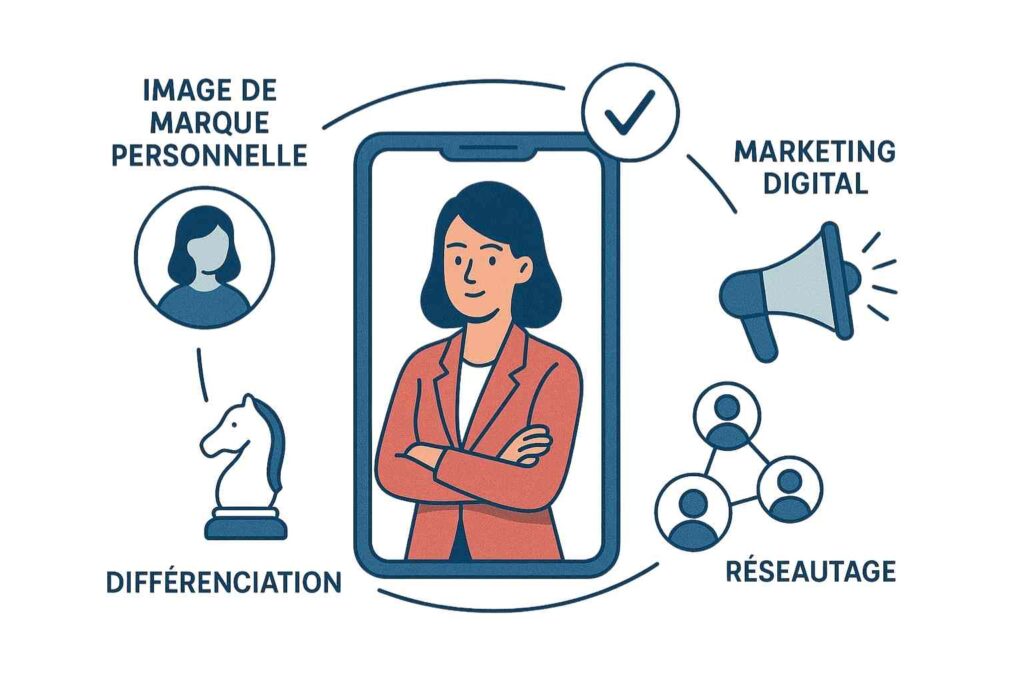 Stratégie de personal branding pour développer son image professionnelle en ligne