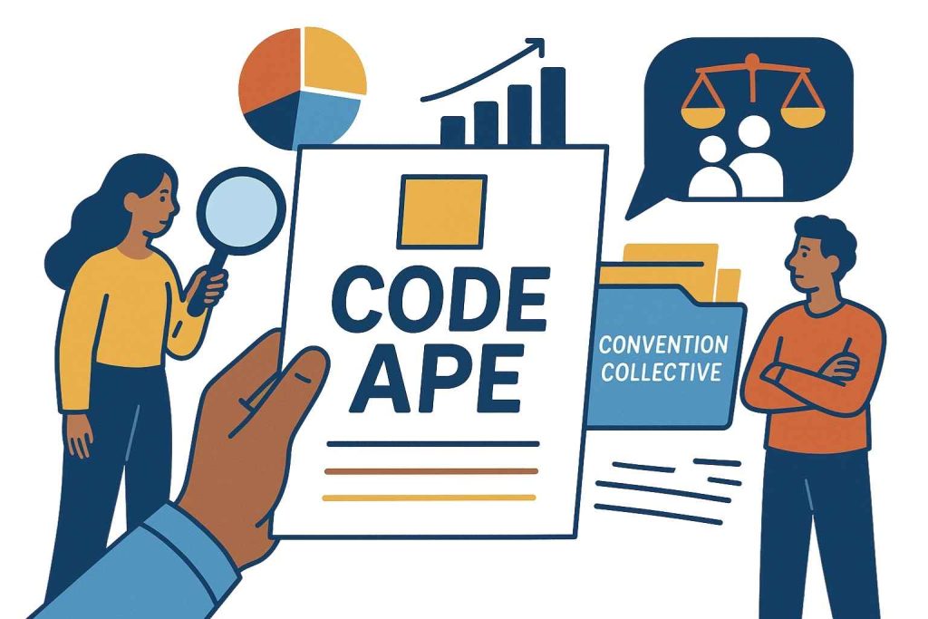 Code APE entreprise expliqué avec son rôle administratif et statistique