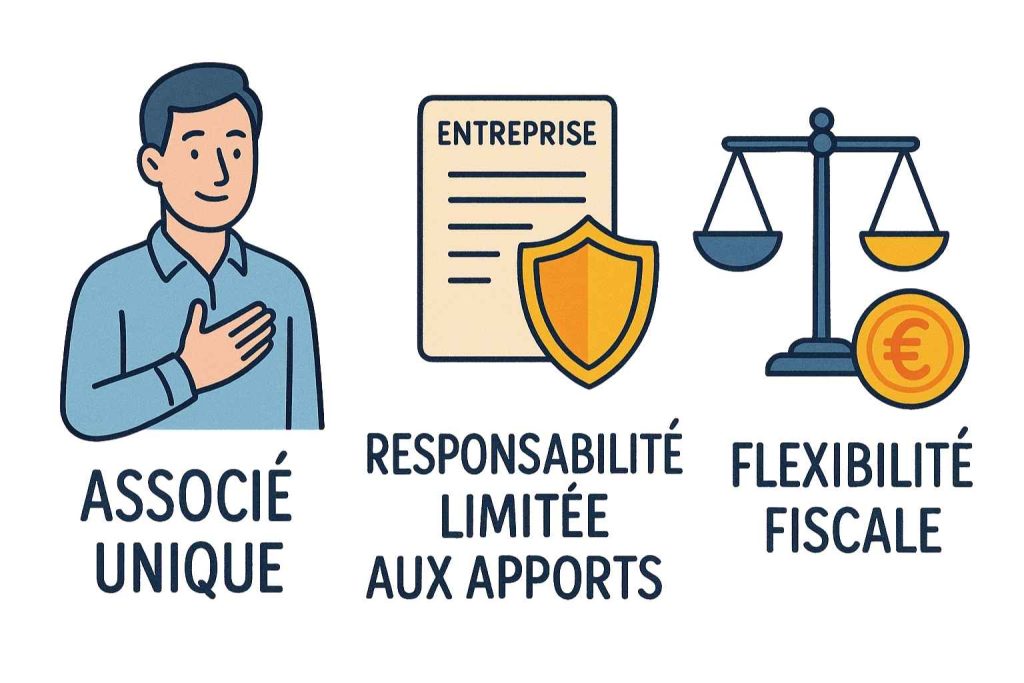 EURL définition entreprise unipersonnelle illustrant la responsabilité limitée et la gestion d’une société à associé unique.