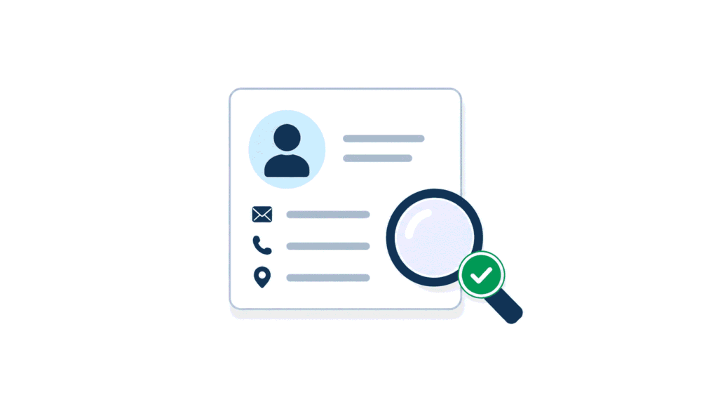 Illustration d’un lead en marketing progressant de contact potentiel vers client qualifié.